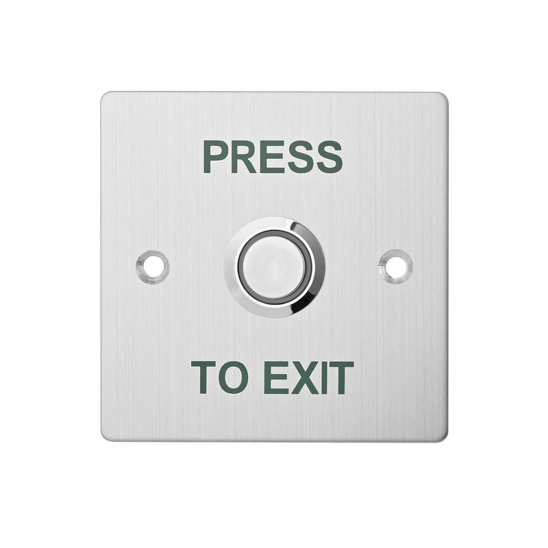 ANWENGJ Push to Exit Button IP67 Waterproof Stainless Steel with LED Light NO/NC Press Exit Switch - Image 3